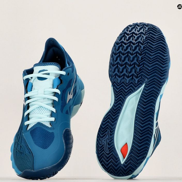Мъжки обувки за тенис Mizuno Wave Enforce Tour CC moroccan blue/white/bluejay 10