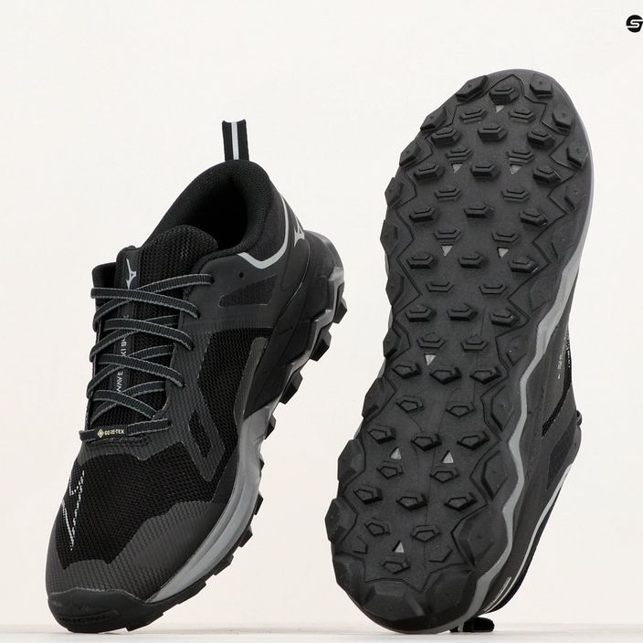 Мъжки обувки за бягане Mizuno Wave Ibuki 4 GTX black/metallic gray/dark shadow 12