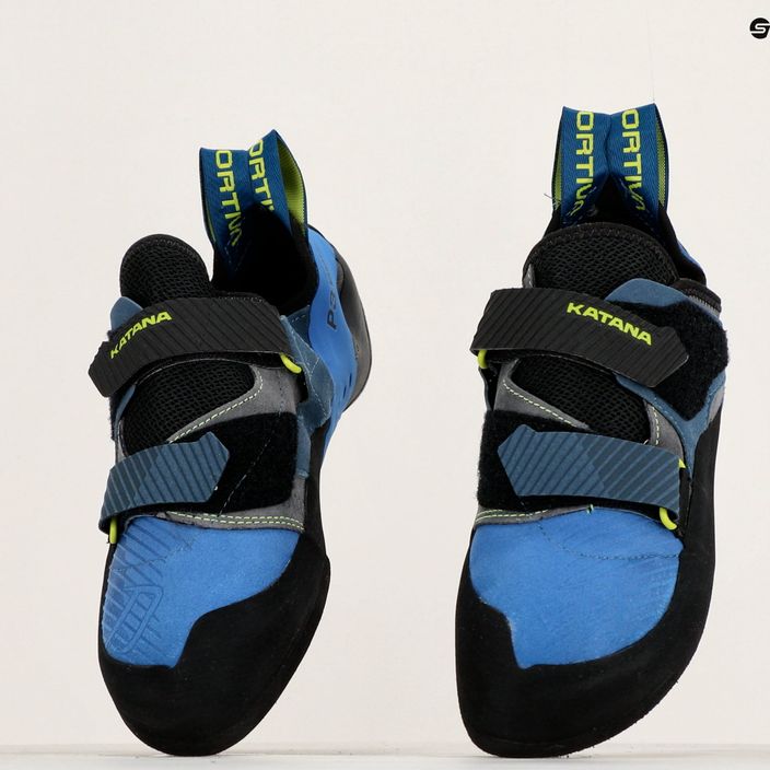 Мъжки обувки за катерене La Sportiva Katana electric blue/lime punch 10