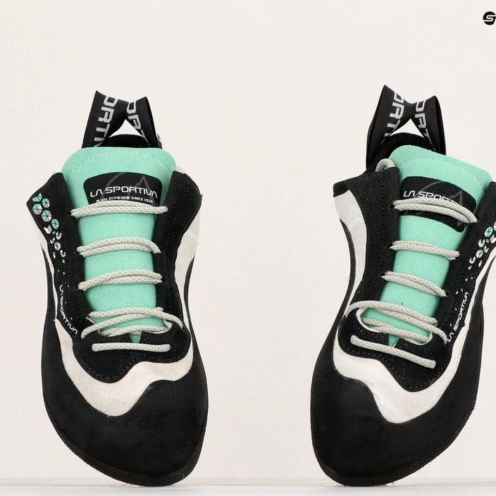 La Sportiva дамски обувки за катерене Miura white/jade green 10