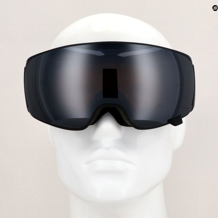Очила за ски Alpina Double Jack Mag Q-Lite black/rose matt/mirror black 7