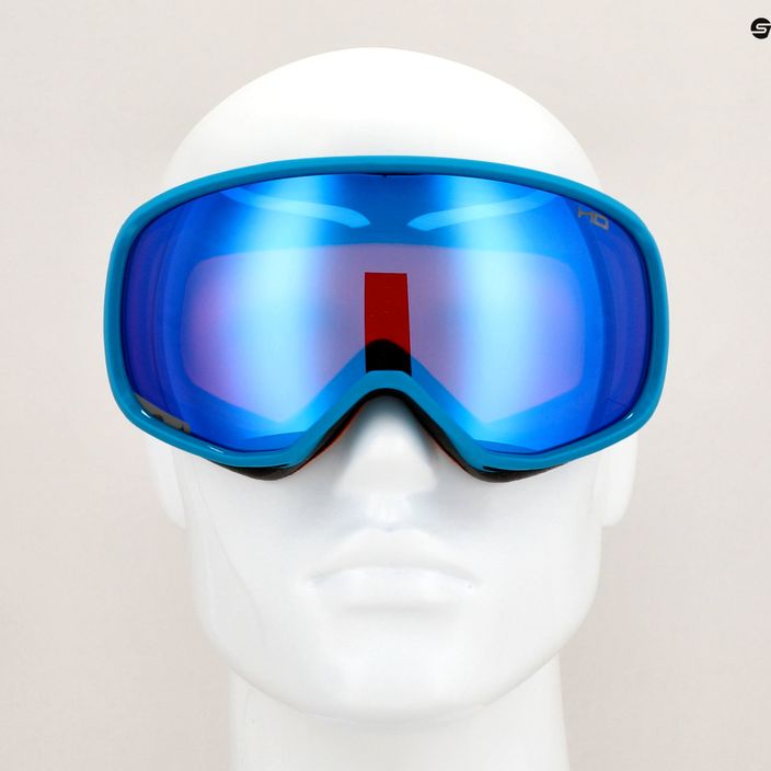 Ски очила Atomic Revent HD teal blue/blue 8
