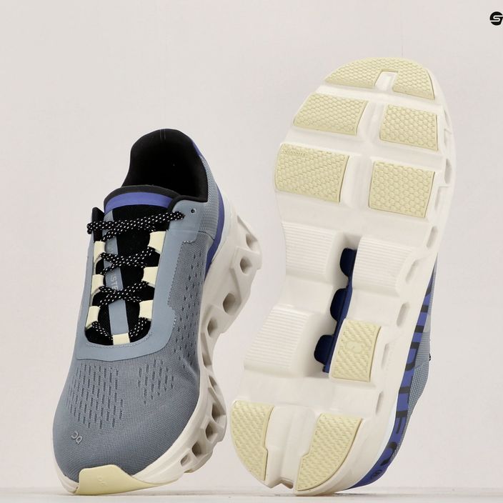 Мъжки обувки за бягане On Running Cloudmonster mist/blueberry 10