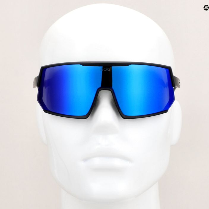 Слънчеви очила GOG Zeus матово черно/полихроматично бяло-синьо 10