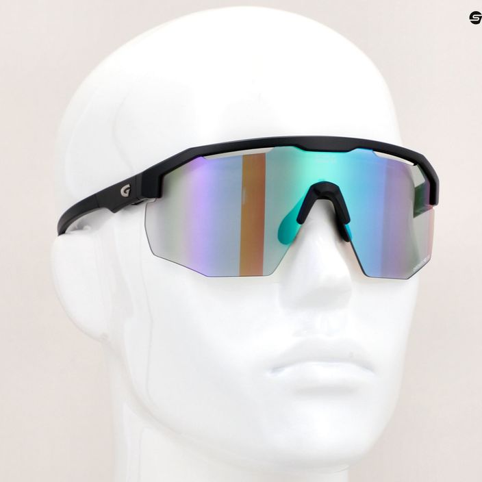 Слънчеви очила GOG Argo C матово черно/полихроматично зелено 11