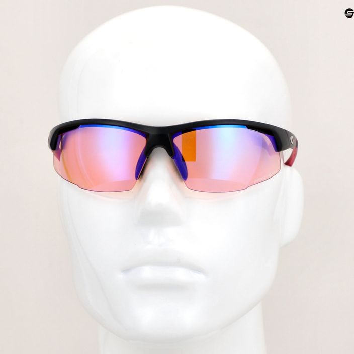 Слънчеви очила GOG Falcon C матово черно/розово/полихроматично синьо 11