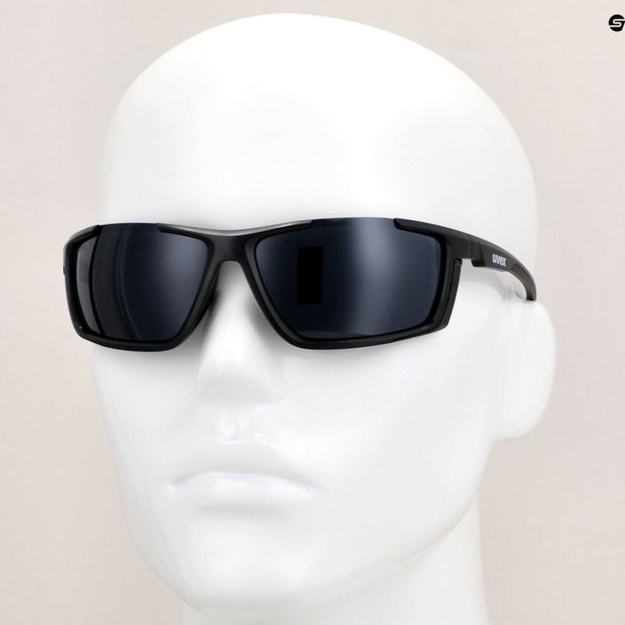 UVEX Sportstyle 310 черни матови слънчеви очила 11