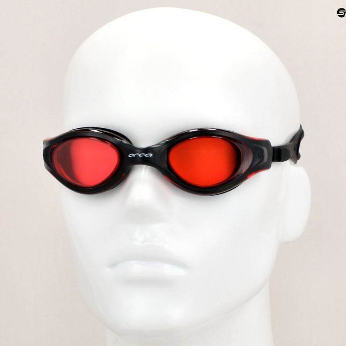 Orca Killa Vision червени/черни очила за плуване 3