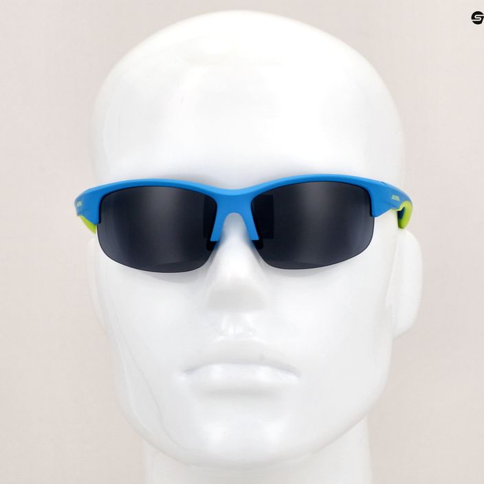 Детски слънчеви очила Alpina Junior Flexxy Youth HR синьо лайм мат/черно 7