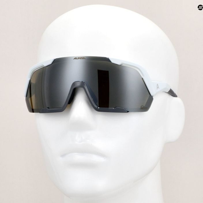 Слънчеви очила Alpina Rocket Q-Lite smoke grey matt/silver mirror 9