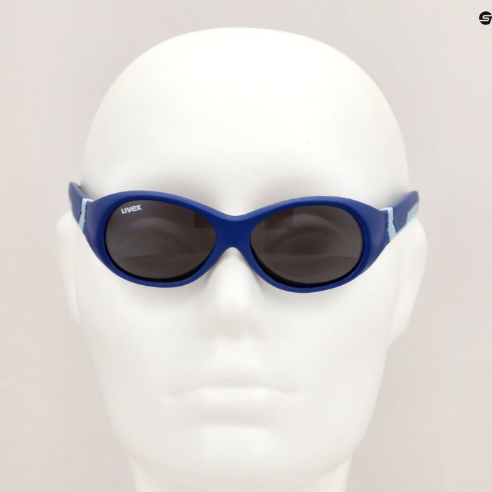 UVEX Sportstyle 510 детски слънчеви очила тъмно синьо матово 12