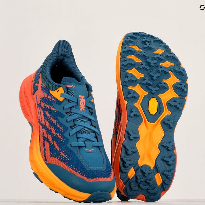 Дамски обувки за бягане HOKA Speedgoat 5 Wide blue coral/camellia 10