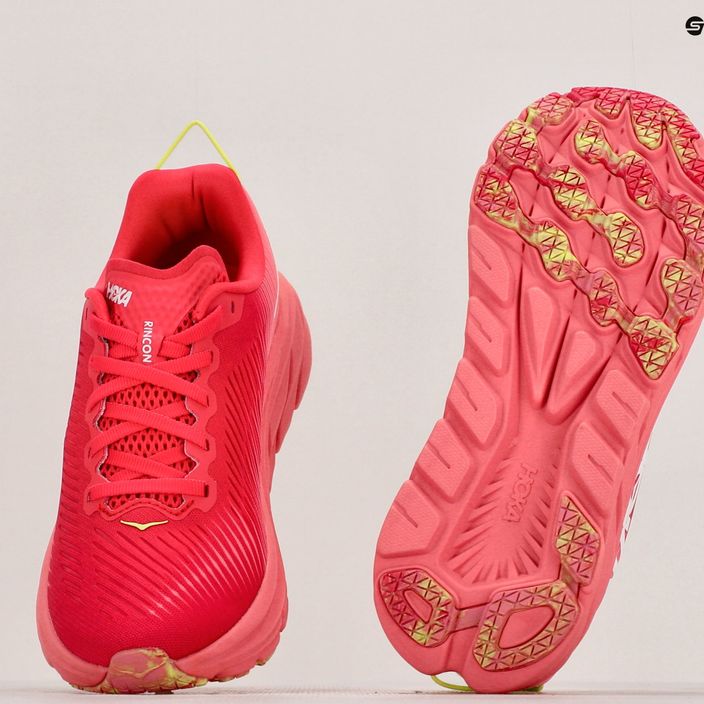 Дамски обувки за бягане HOKA Rincon 3 cerise/coral 9