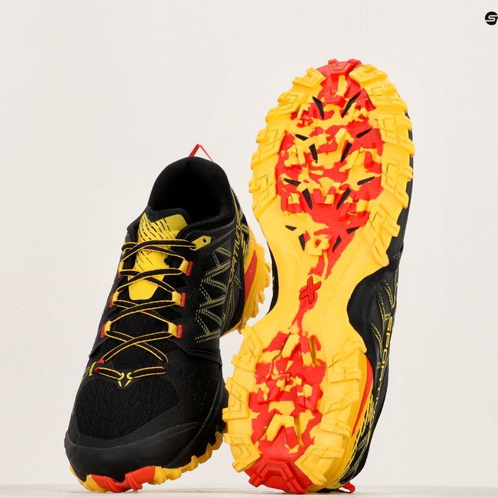 La Sportiva Bushido III мъжки обувки за бягане black/yellow 11