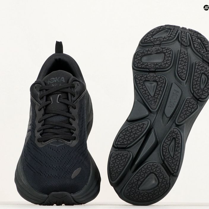 Мъжки обувки за бягане HOKA Bondi 8 Wide black/black 9