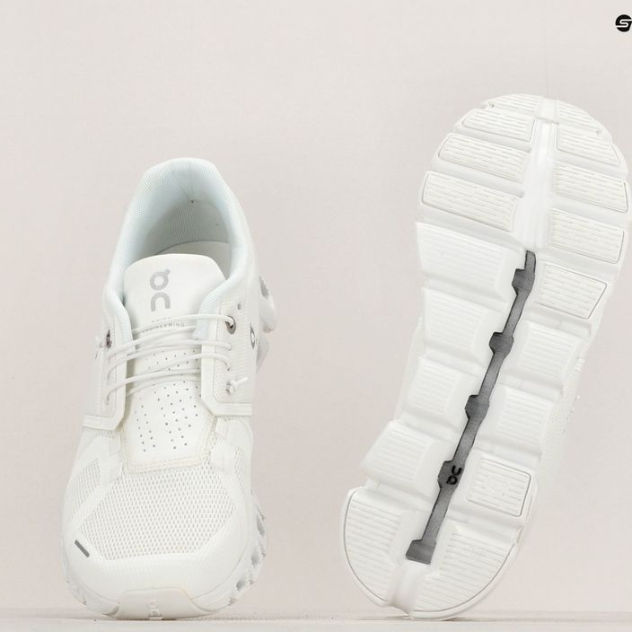 Мъжки обувки за бягане On Running Cloud 5 undyed-white/white 8