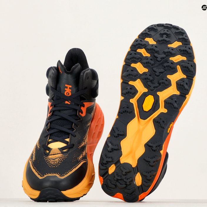 Мъжки обувки за бягане HOKA Speedgoat 5 Mid GTX blue graphite/amber yellow 9