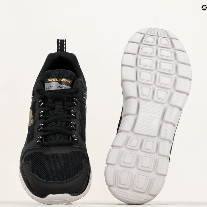 Мъжки обувки SKECHERS Track Knockhill black/gold 9