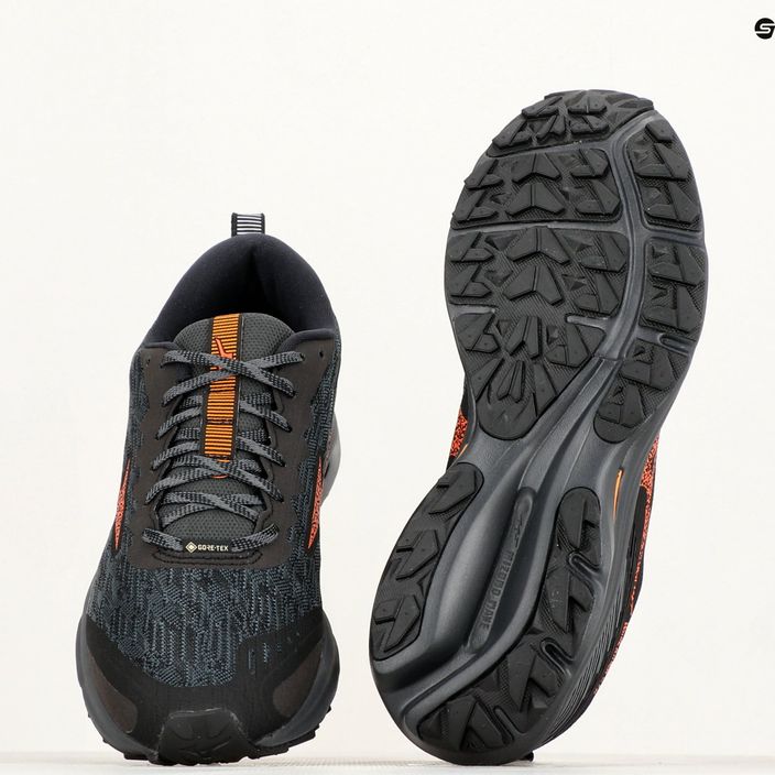 Мъжки обувки за бягане Mizuno Wave Rider GTX black/nasturtium/carrot curl 9