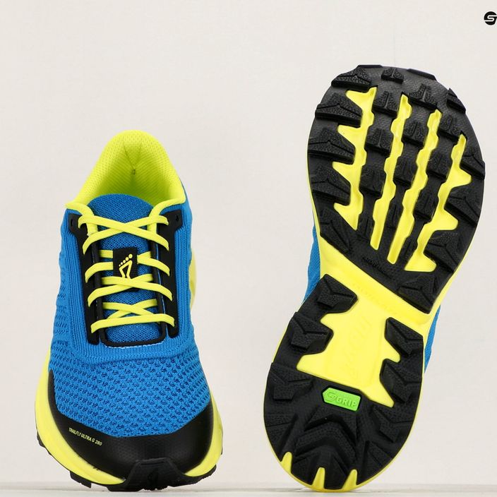 Мъжки обувки за бягане Inov-8 Trailfly Ultra G 280 blue/yellow 9