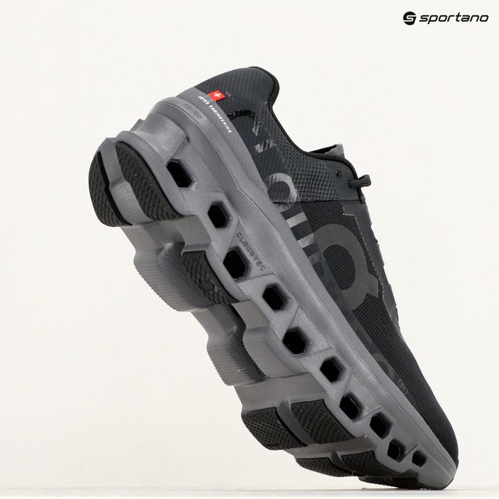 Дамски обувки за бягане On Running Cloudmonster black/magnet 9