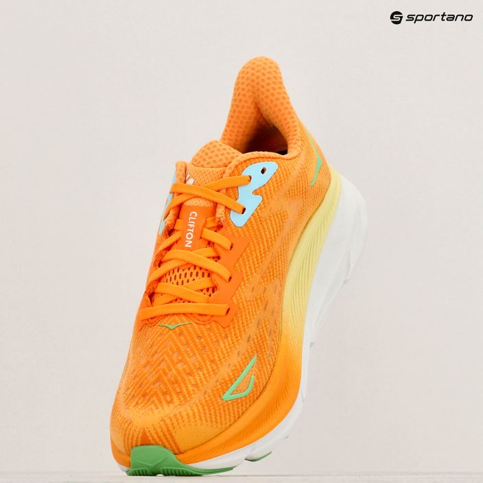 Мъжки обувки за бягане HOKA Clifton 9 solar flare/sherbet 9