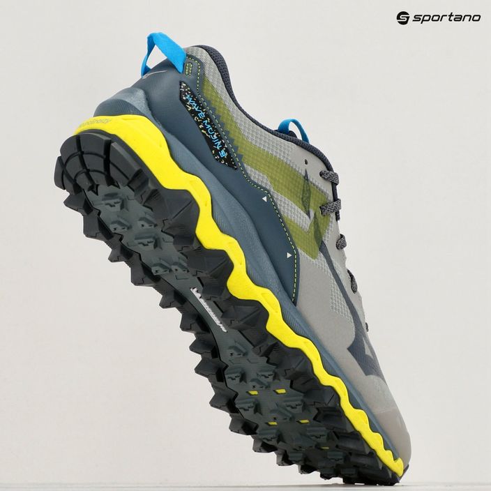 Мъжки обувки за бягане Mizuno Wave Mujin 9 gray/oblue/bolt2(neon) 9