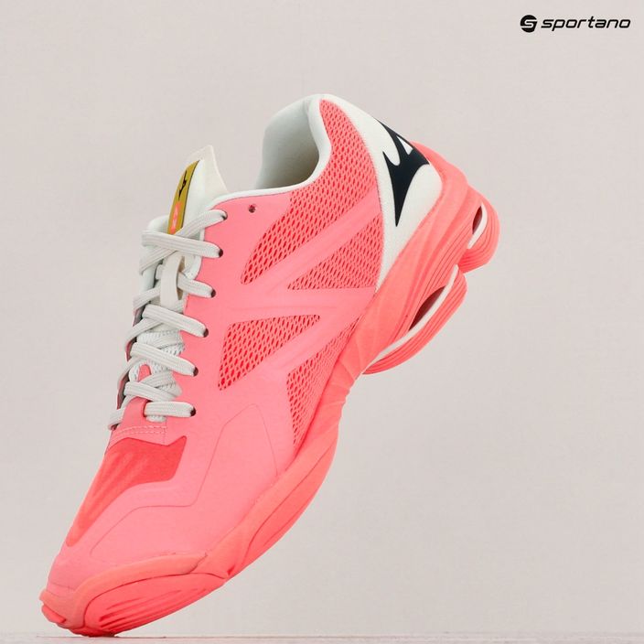 Дамски обувки за волейбол Mizuno Wave Lightning Z7 candycoral/black/bolt2neon 9