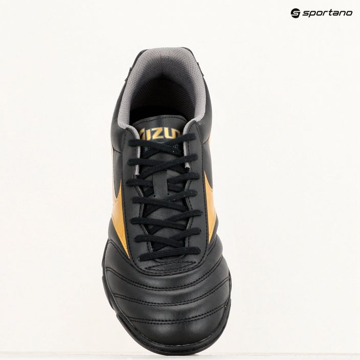 Mizuno Morelia II Club AS мъжки футболни обувки black/gold/dark shadow 9