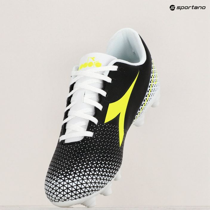 Мъжки футболни обувки Diadora Pichichi 6 MG14 black/yellow fluo/white 16