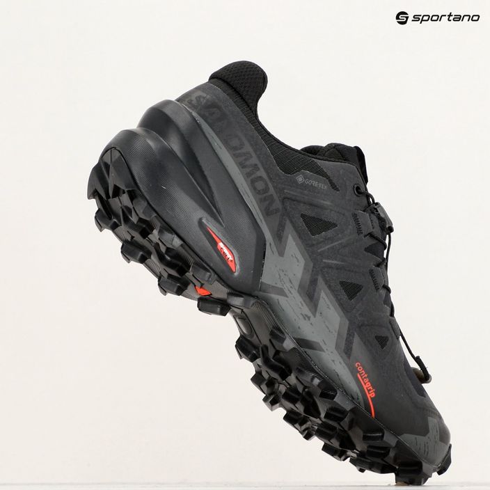 Дамски обувки за бягане Salomon Speedcross 6 GTX black/black/phan 12