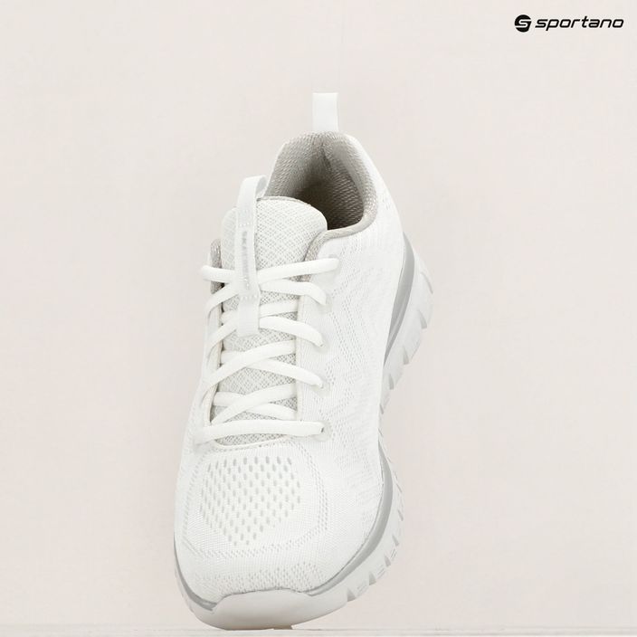 Дамски обувки SKECHERS Graceful Get Connected white/silver 11