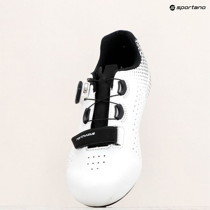 Northwave Core Plus 2 мъжки обувки за шосе бяло/черно 13