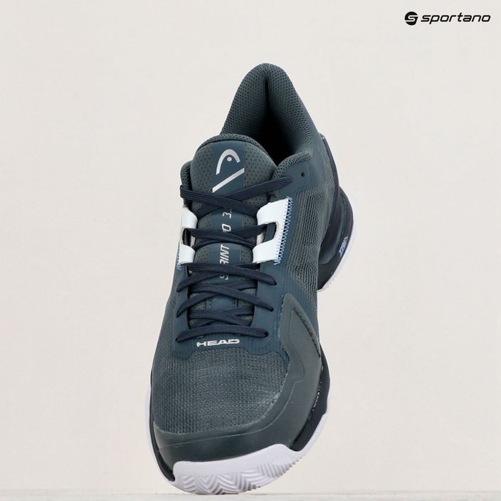 Мъжки обувки за тенис HEAD Sprint Pro 3.5 Clay тъмно сиво/синьо 10