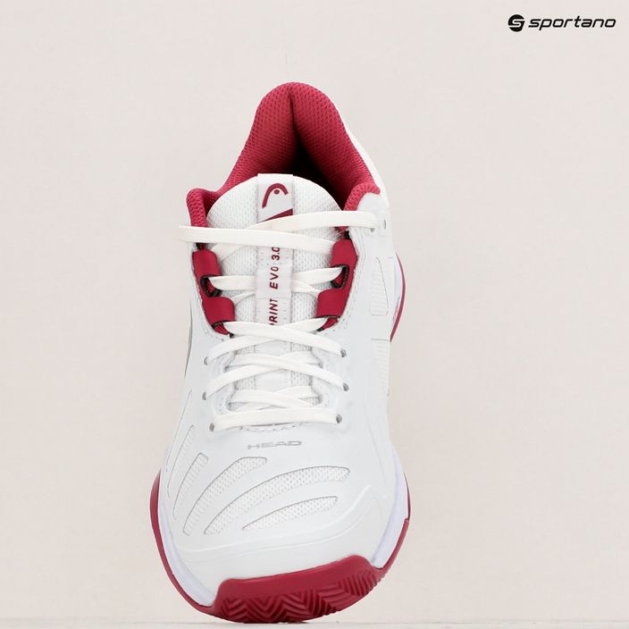 Дамски обувки за тенис HEAD Sprint Evo 3.0 Clay white/berry 9