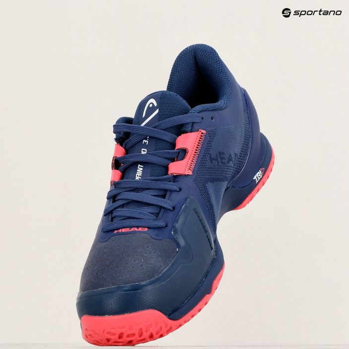 Дамски обувки за тенис HEAD Sprint Pro 3.5 dark blue/azalea 9