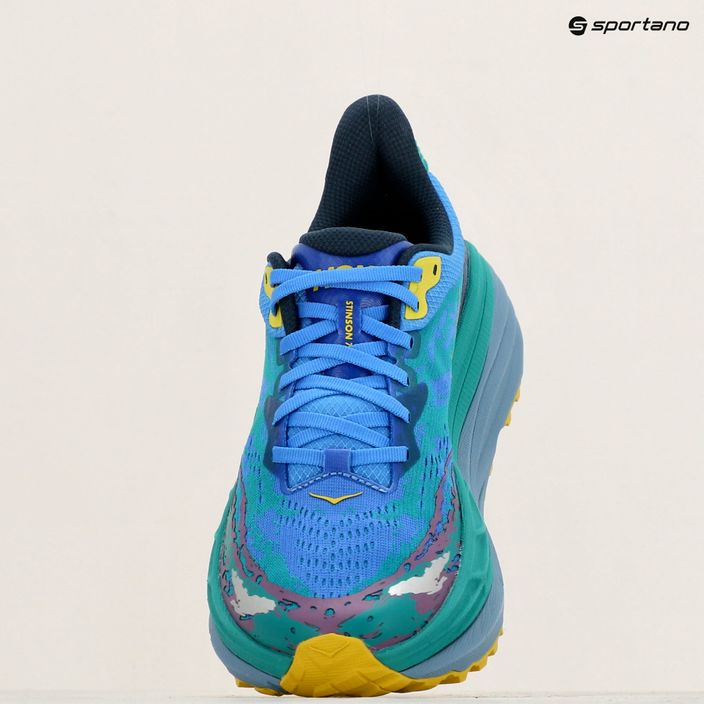Мъжки обувки за бягане HOKA Stinson 7 virtual blue/tech green 9