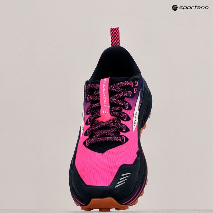 Brooks Cascadia 16 дамски обувки за бягане peacoat/pink/biscuit 10