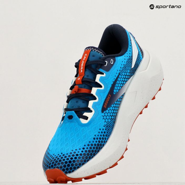 Мъжки обувки за бягане Brooks Caldera 6, синьо/нави/червено цвекло 10