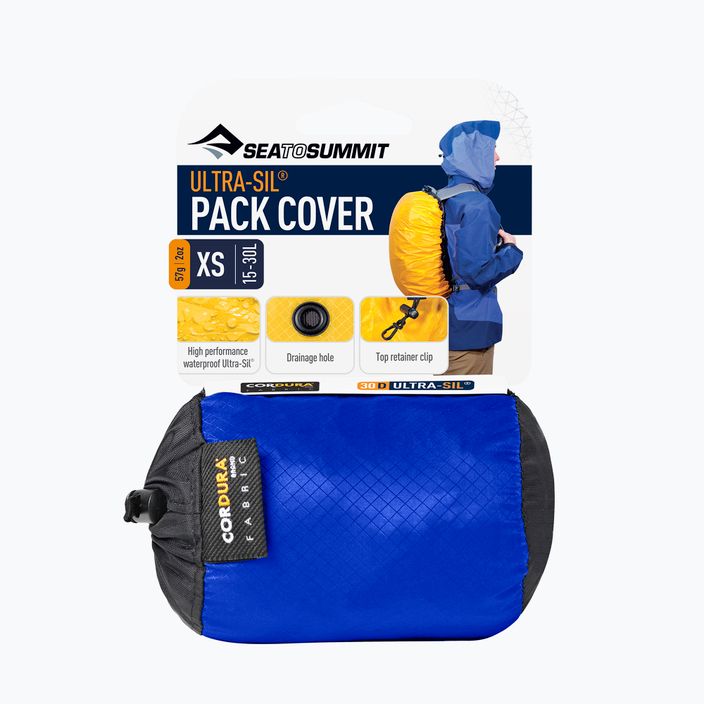 Sea to Summit Ultra-Sil™ Pack Cover blue APCSILXSBL 2