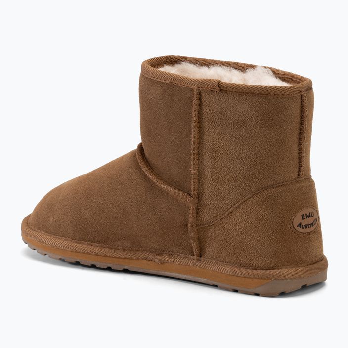 Детски ботуши за сняг EMU Australia Wallaby Mini Teens chestnut 3