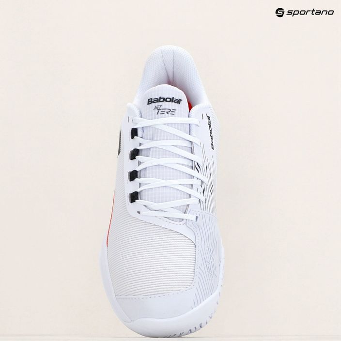 Мъжки обувки за тенис Babolat Jet Tere 2 All Court white/strike red 11