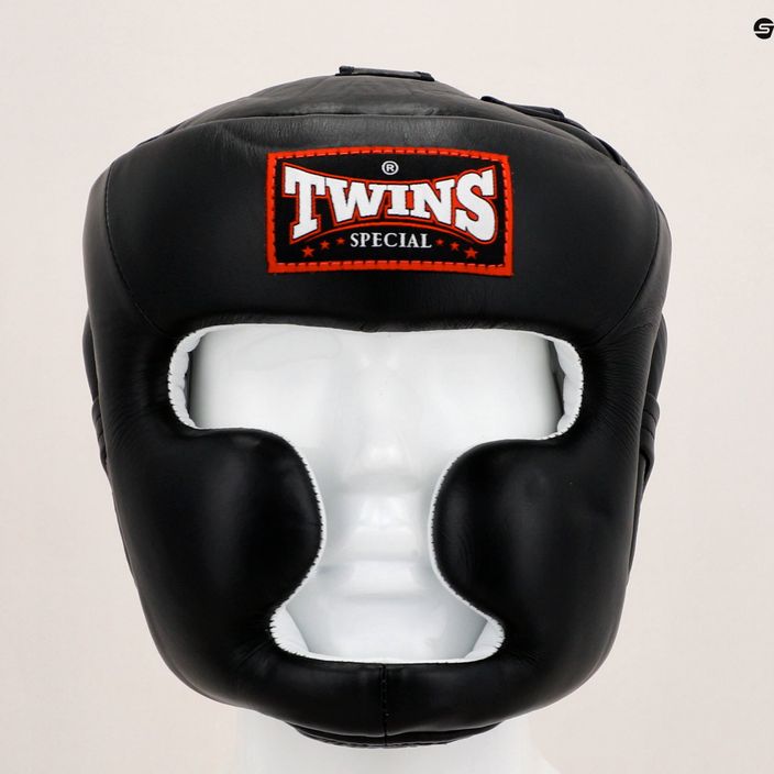 Специална боксова каска за спаринг на близнаци черна 8