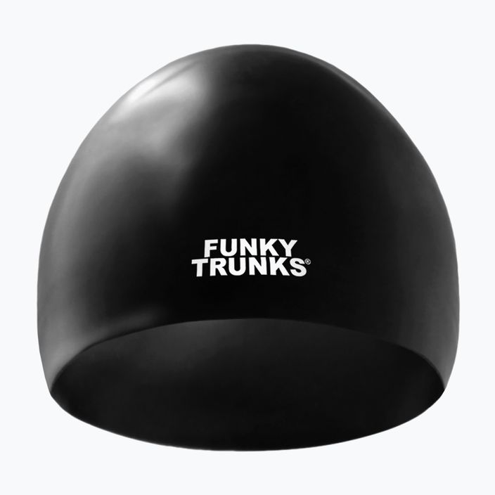 FUNKY TRUNKS Куполна състезателна шапка за плуване черна FT980003800 2