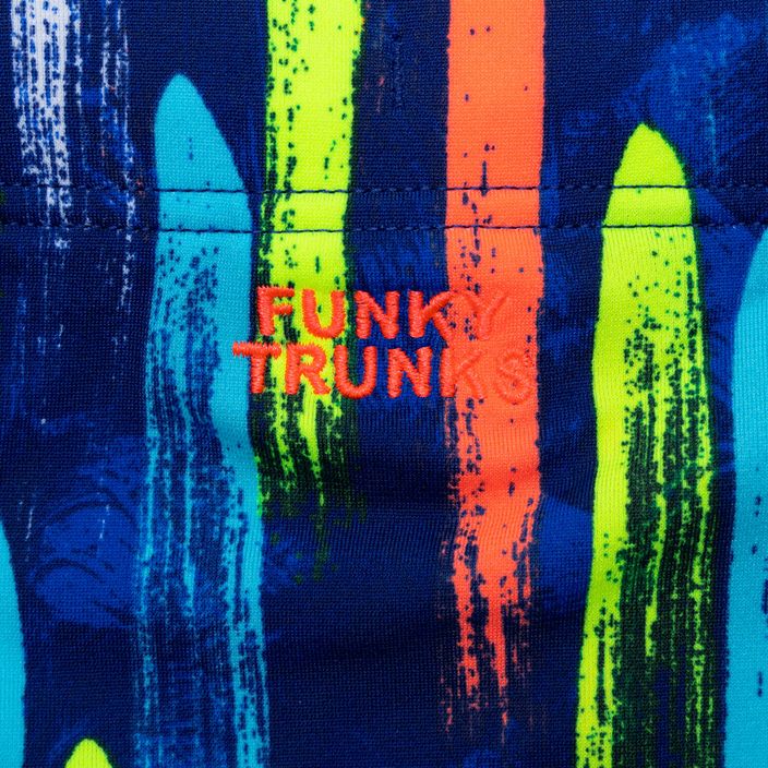 Детски бански гащи FUNKY TRUNKS Sidewinder Trunks тъмно синьо FTS010B7129924 3