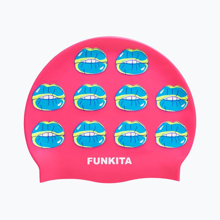 Funkita Силиконова шапка за плуване розова FS997140900 2