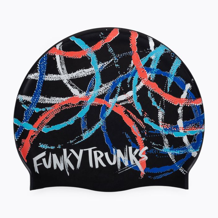 FUNKY TRUNKS Силиконова шапка за плуване черна FT997143200