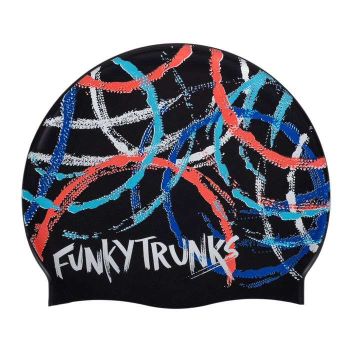 FUNKY TRUNKS Силиконова шапка за плуване черна FT997143200 2