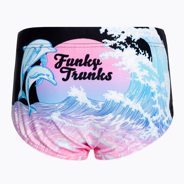 Детски Funky Trunks Sidewinder Trunks цветни боксерки за плуване FTS010B7155828 2