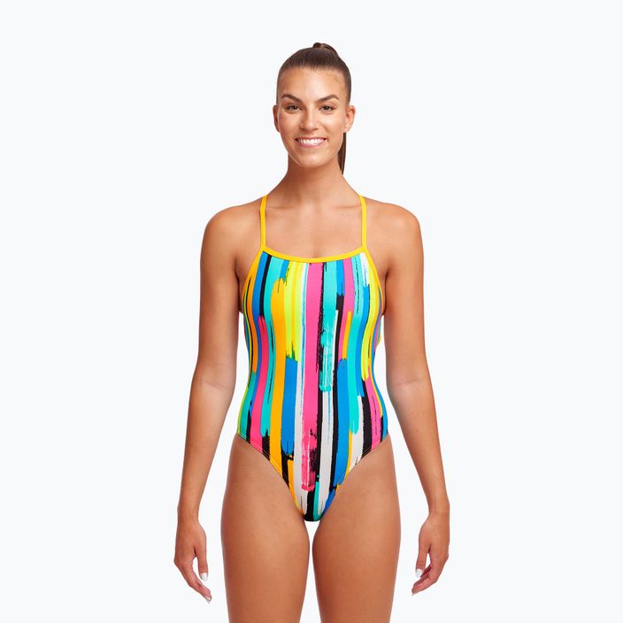 Функционален дамски бански костюм от една част с презрамки в цвят FS38L7148116 2